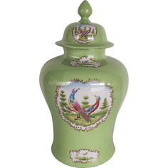 Ваза с крышкой 23x23x41см ГЛАСАР