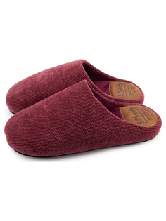 Тапочки женские Smile of Milady SM-720-001-08 бордовые 36 EU