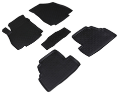 Коврики салона, к-т Сиентекс 84991 Opel Mokka 2012-; сер."Высокий борт"; резина