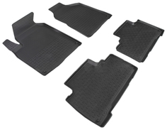 Коврики салона, к-т Сиентекс 82849 SsangYong Actyon 2010-; сер."Высокий борт"; резина