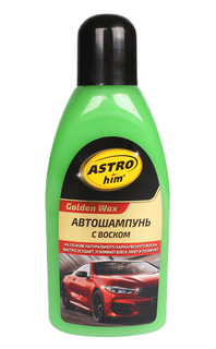 Шампунь автомобильный Астрохим Ас-325 " Golden Wax ", с воском, 500 мл. Astr Ohim