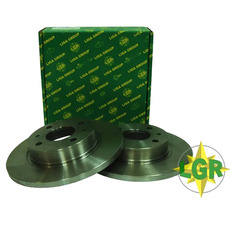 Диски тормозные, комплект LGR LGR-6208 2108-3501070 (2 шт.) для а/м ВАЗ 2108, 2110 L.G.R