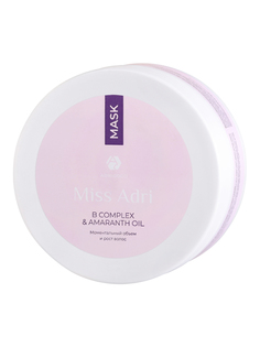 Маска для волос ADRICOCO Miss Adri B Complex & Amaranth Oil для объема, 200 мл
