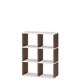 Стеллаж Мэрдэс СПД2-3 Шамони/Белый Merdes