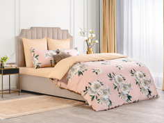 Комплект постельного белья Estia Манолия 200х220( +/-5см) 6 предметов хлопок - сатин