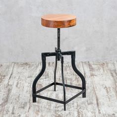 Барный стул Decor-of-today СС0985, черный/натуральный