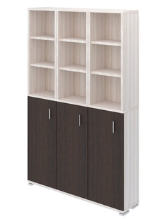 Стеллаж Мэрдэс ПУ-40-6 Карамель/Венге Merdes