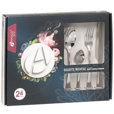 Набор столовых приборов 24 предмета Apollo Baguette Nouveau BGT-24
