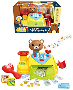 Касса, свет+звук с аксессуарами, игровой набор B2048761 No Brand