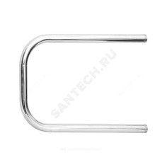 Полотенцесушитель водяной нерж П-обр Ду 20(3/4")НР 500х500 б/к Элит-Металл ВЭК-11-09