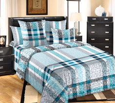 Простыня 1.5-спальн. "Бруно 1 Мул. арт. 000ПН1" перкаль Текс Дизайн