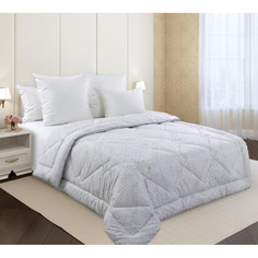 Одеяло 2 спальное (172х205 см) перкаль Овечья шерсть теплое ОИ Текс Дизайн