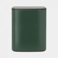 Мусорный бак Brabantia Touch Bin Bo 2х30л, зеленая сосна