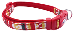 Ошейник для собак Japan Premium Pet Мексика 683577, красный, SS