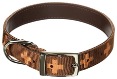 Ошейник для собак Japan Premium Pet Daiski CRC-15.DSA/BR, коричневый, S