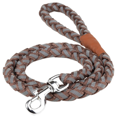 Поводок для собак Japan Premium Pet HKL-12.WP/BR, коричневый, М