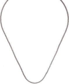 Бусы из серебра с эмалью 45 см Sugar SG04011-SERYJ-METALLIK