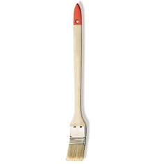 COLOR EXPERT 81676502 кисть радиаторная угловая, светлая щетина, деревянная ручка (65мм)