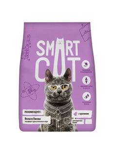 Сухой корм для кошек Smart Cat кролик, 1,4кг