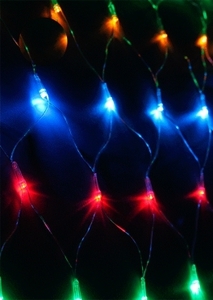 Космос Новогодняя гирлянда сетка Космос КОС NET 240LED разноцветная Kosmos