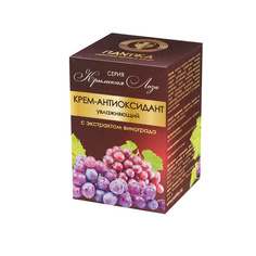 Крем-антиоксидант увлажняющий с экстрактом винограда Крымская лоза, 30г Пантика