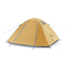 Палатка Naturehike с алюминиевыми дугами, на 3 человека, жёлтая