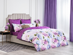 Комплект постельного белья Estia Флёр 200х220( +/-5см) 6 предметов хлопок-сатин