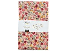 Скатерть ДАЧНОЕ НАСТРОЕНИЕ, полиэстер, бежевый фон, 80х80 см,, Kaemingk