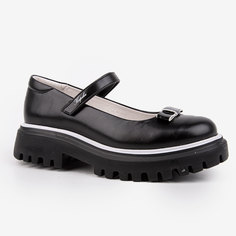 Туфли для девочек Kapika 24878п-1 цв. черный р. 38