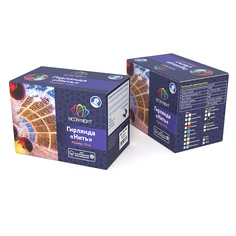 Световая гирлянда новогодняя Neon-Night нить 10 м белый