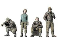 Диорамы Hasegawa 64002 Фигурки пилотов Ma.K. FIGURE SET A