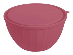 Салатник с крышкой Sugaramp Spice Vanilla 2,8л брусника Plastic Centre