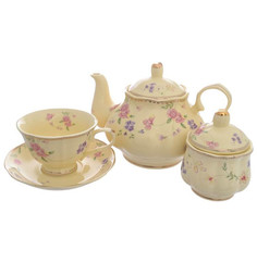 Чайный сервиз на 6 персон 14 предметов (без молочника) Royal Classics "Алиса /СК" / 279701