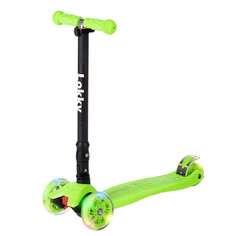 Трехколесный самокат Forest kids Lokky цв. green