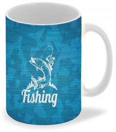 Кружка CoolPodarok Рыбалка Fishing2