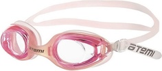 Очки для плавания ATEMI, детские (4-12 л.), розовые, AF, от UVA, UVB, силикон N7402