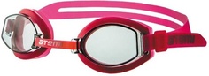 Очки для плавания ATEMI, детские (4-12 л.), розовые тонир., AF, от UVA, UVB, силикон S202