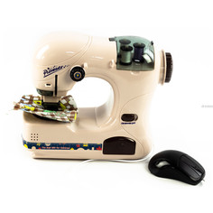 Игрушечный набор бытовой техники «швейная машина» с нитками и мышкой для включения (6739a) MSN Toys