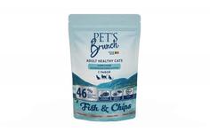 Сухой корм для кошек PETS BRUNCH с рыбой, 0,4 кг