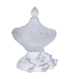 Сахарница Орхидея Плазир Белый Bogacho