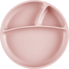 Тарелка с присоской для кормления Minikoioi Менажница Portions - Pinky Pink 0+ Розовый