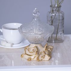 Сахарница Орхидея Плазир Айвори Bogacho