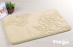 Коврик для ванной Tango "Rose" микрофибра "арт: LZ-11"; 50 х 80