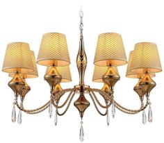 Люстра потолочная ILLUMICO E14 IL6176-8P-27 GD