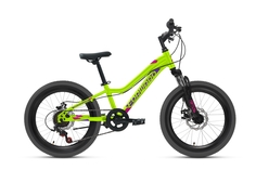 Велосипед Forward Twister 20 2.0 2021 Зеленый/фиолетовый RBKW1J306002