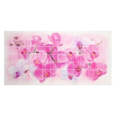 Панель ПВХ Мозаика Орхидея Розея 480*955*0,2мм Grace