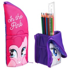 Пенал тубус-подставка Пинки Пай и Рарити, 8,5х21 см, My Little Pony Hasbro