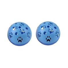 Игрушка для кошек пластиковая Шарик с бубенчиком 2 шт No Brand