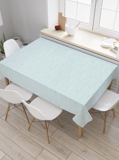 Скатерть прямоугольная JoyArty "Нитяные холмы" из сатена, 120x145 см