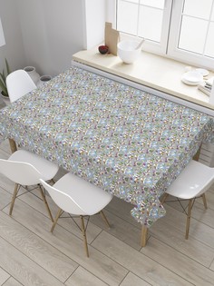 Скатерть прямоугольная JoyArty "Местные дороги" из сатена, 120x145 см